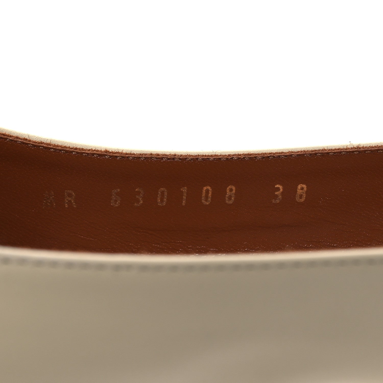 Saint Laurent Calfskin Opyum 85 Slingback Pumps 38 Real Beige 10 of 12