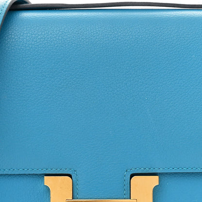 Hermes Evercolor Constance 18 Bleu Frida 9 of 17