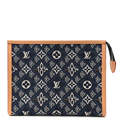 Louis Vuitton Jacquard Since 1854 Toiletry Pouch 26 Blue 1 of 7