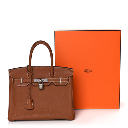 Hermes Togo Birkin 30 Gold 36 of 36