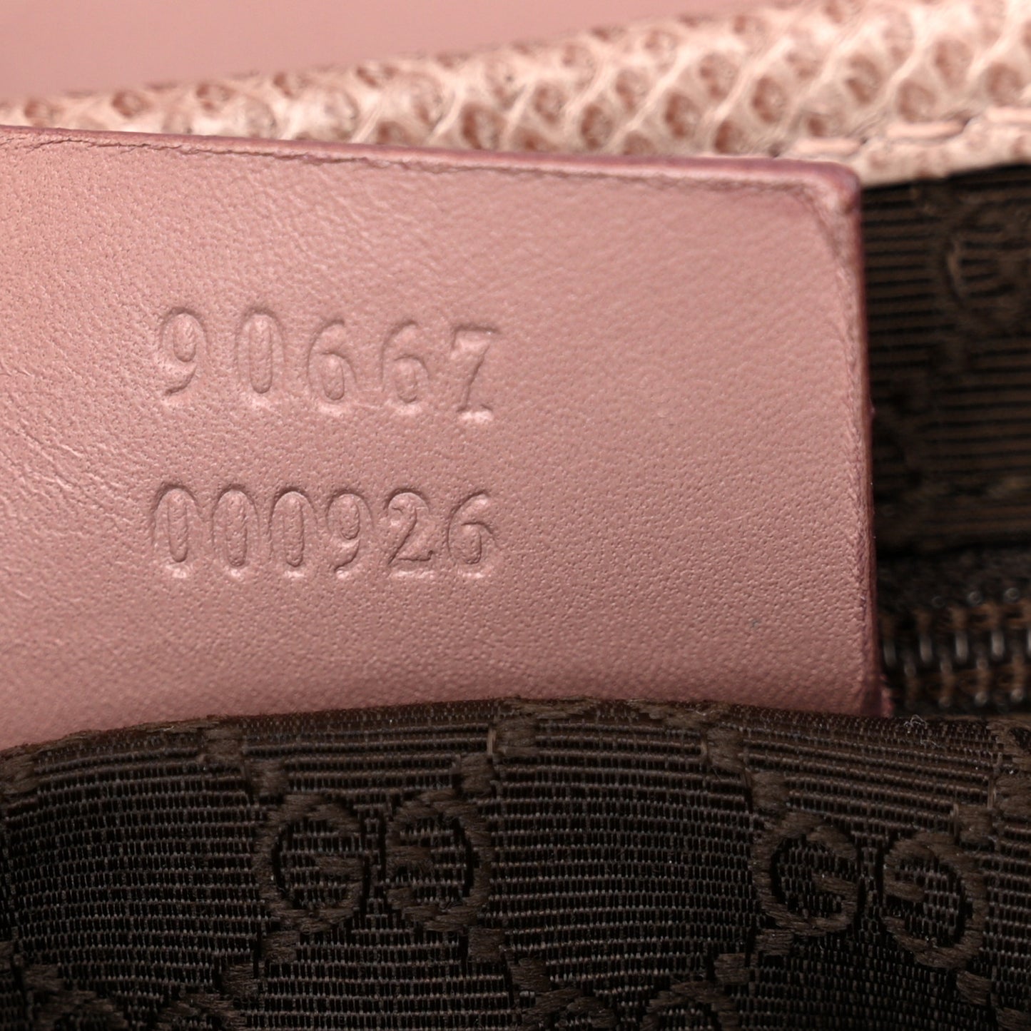 Snakeskin Jackie O Hobo Pink