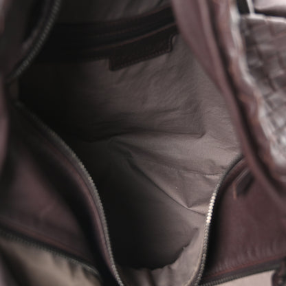 Bottega Veneta Nappa Intrecciato Double Zip Large Hobo Ebano 5 of 9