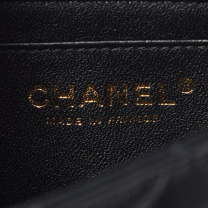 Chanel Lambskin Quilted Mini Rectangular Flap Black 6 of 10
