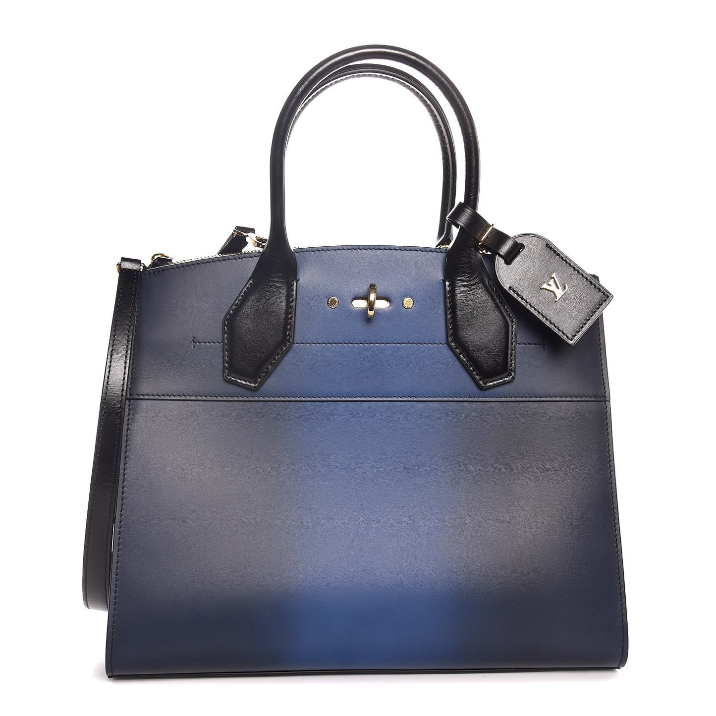Calfskin Shadow City Steamer MM Blue