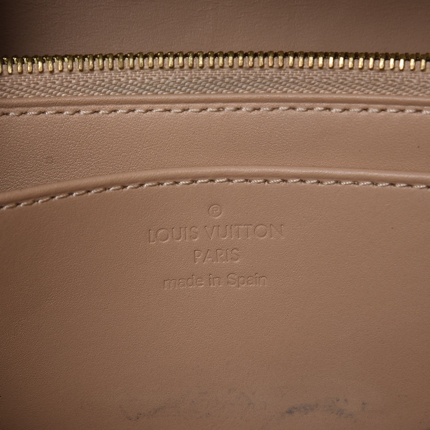 Patent Louise Wallet Nude