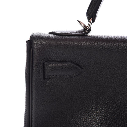 Hermes Togo Kelly Retourne 32 Black 16 of 38