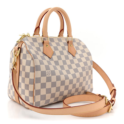 Louis Vuitton Damier Azur Speedy Bandouliere 25 3 of 8