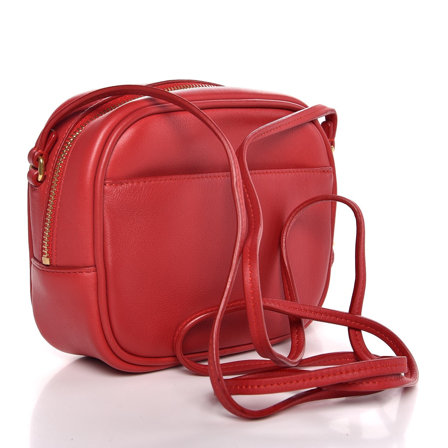 Saint Laurent Nappa Monogram Blogger Bag New Red 3 of 7
