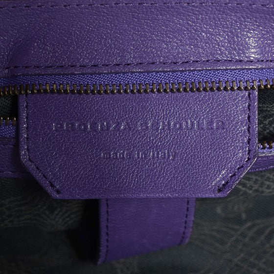 Lambskin Medium PS1 Satchel Violet