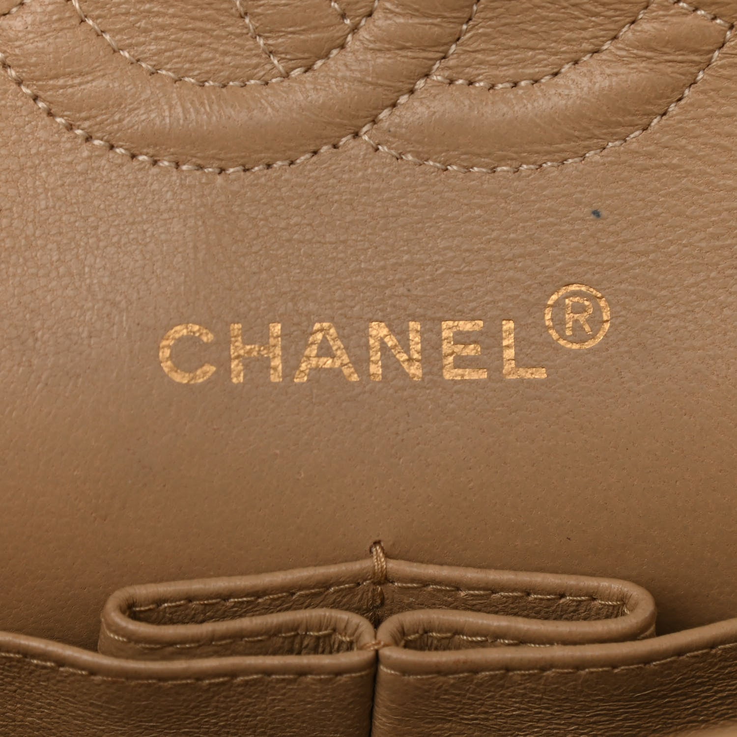 Chanel Lambskin Quilted Small Double Flap Beige 6 of 14