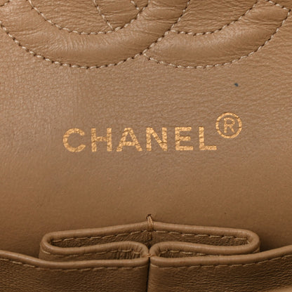 Chanel Lambskin Quilted Small Double Flap Beige 6 of 14