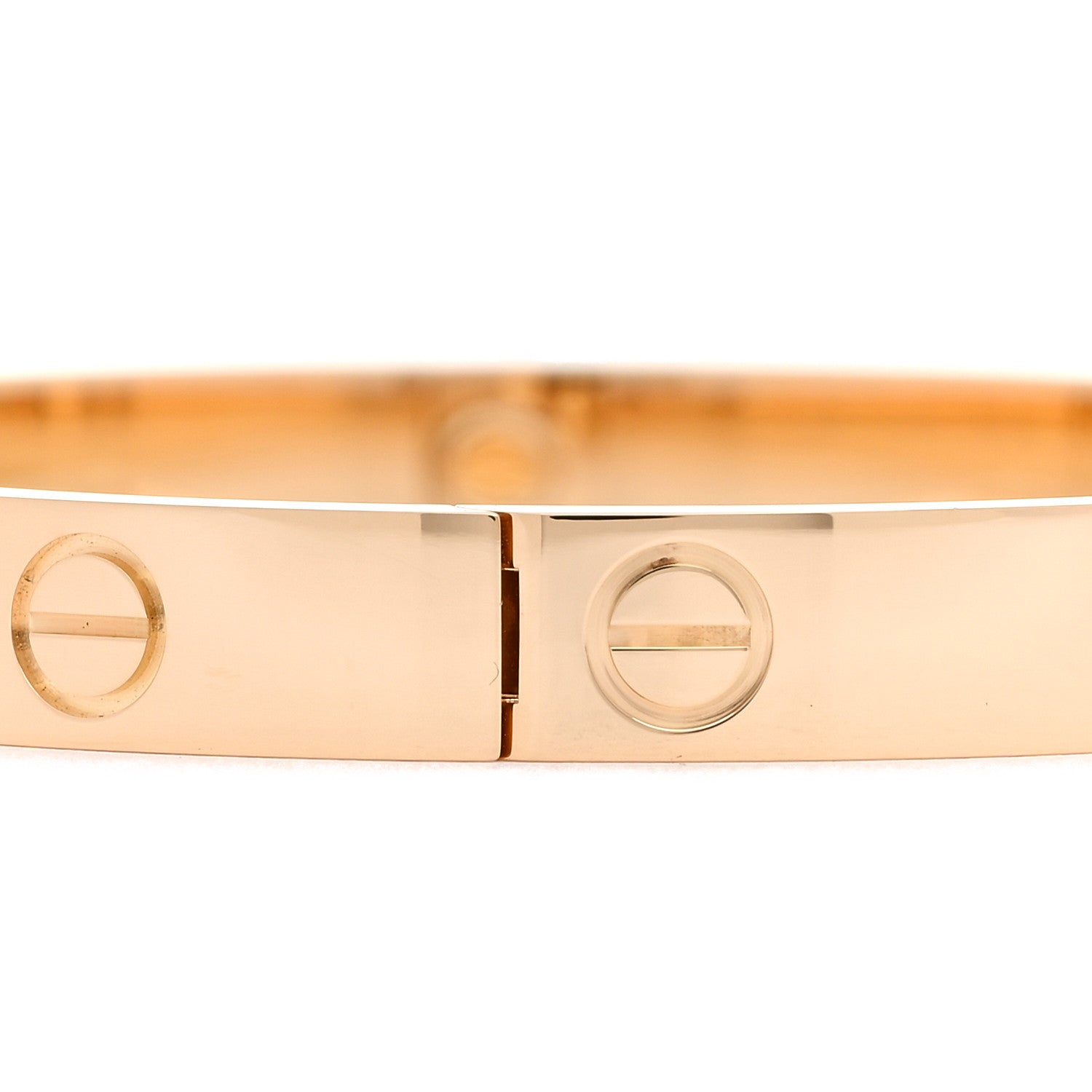 Cartier 18K Yellow Gold LOVE Single Screw Bracelet 17 3 of 9