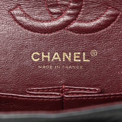 Chanel Lambskin Quilted Medium Double Flap Black 6 of 21