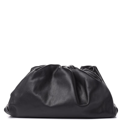 Bottega Veneta Smooth Butter Calf The Pouch Oversized Clutch Black 1 of 11