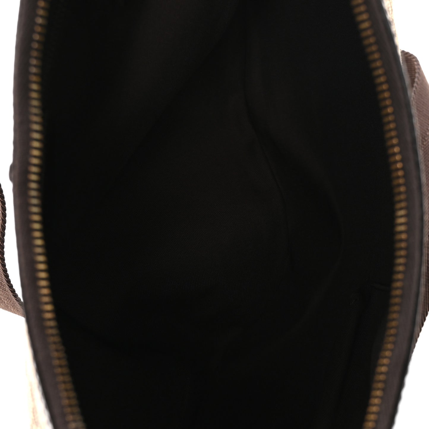 Monogram Medium Half Moon Hobo Dark Brown