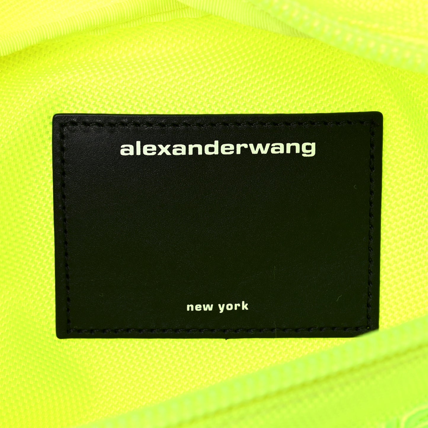 Nylon Logo Primal Belt Bag Neon Celandine