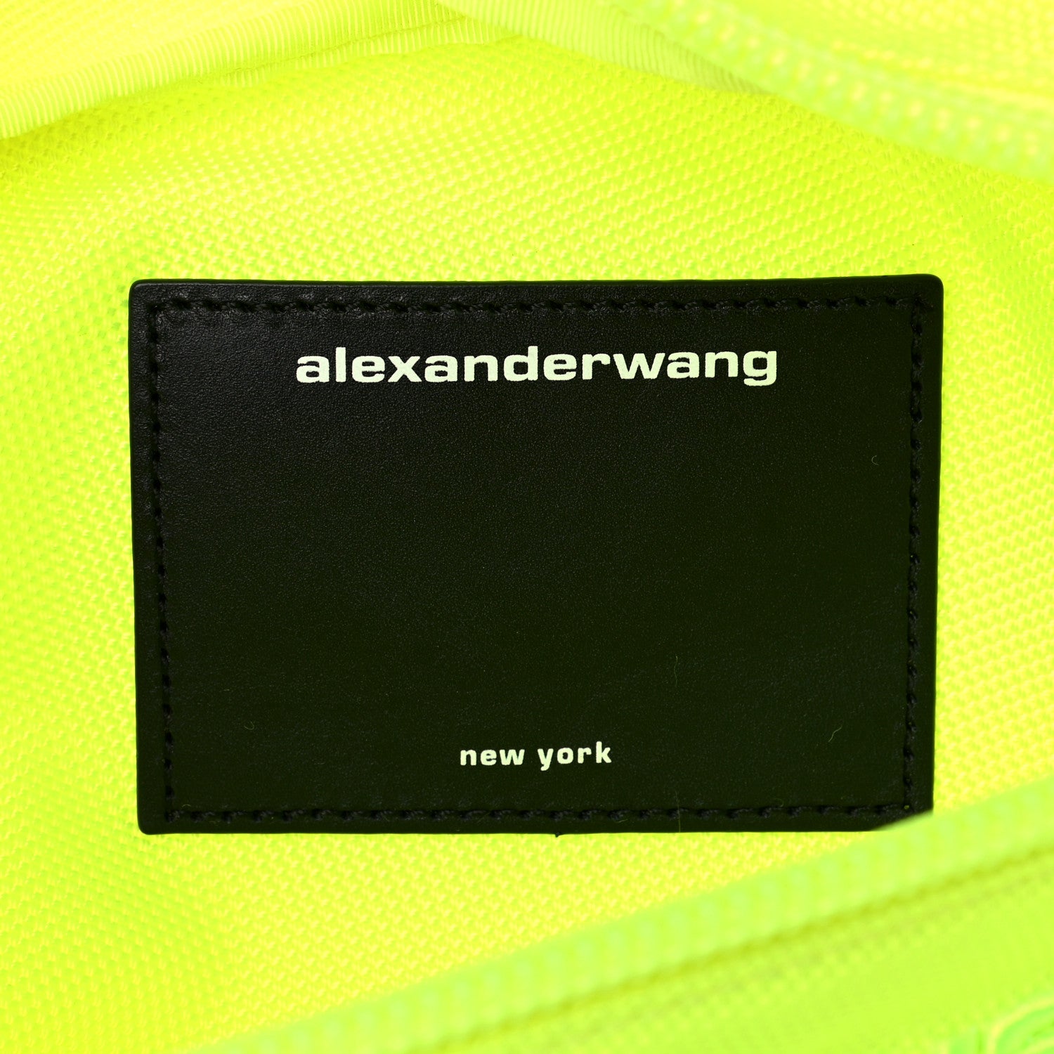 Alexander Wang Nylon Logo Primal Belt Bag Neon Celandine 6 of 9