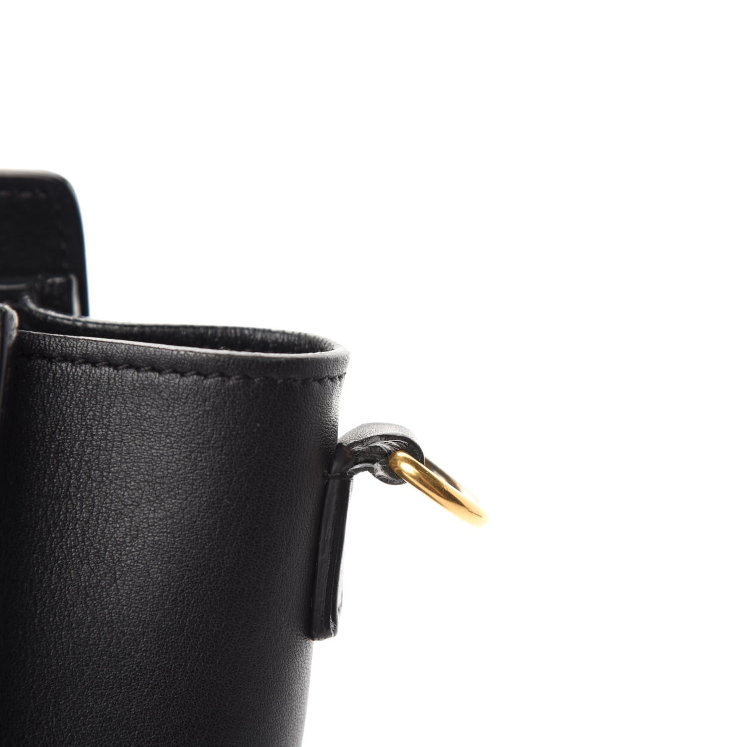 Celine Smooth Calfskin Nano Luggage Black 8 of 10