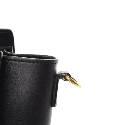 Celine Smooth Calfskin Nano Luggage Black 8 of 10