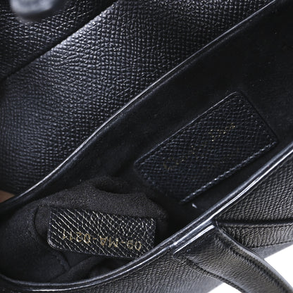 Christian Dior Grained Calfskin Mini Saddle Bag Black 7 of 10