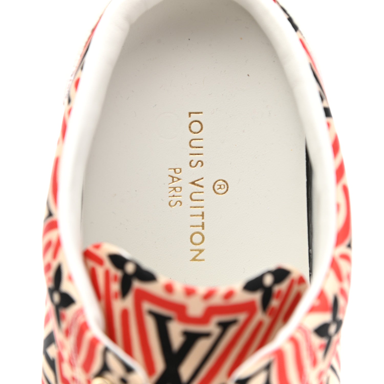 Louis Vuitton Nylon Monogram Crafty Open Back Sneaker 37 7 of 9