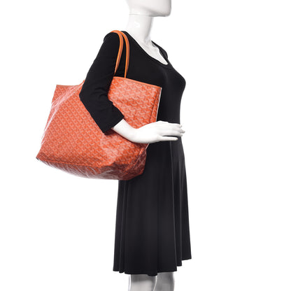 Goyard Goyardine Saint Louis GM Orange 2 of 30
