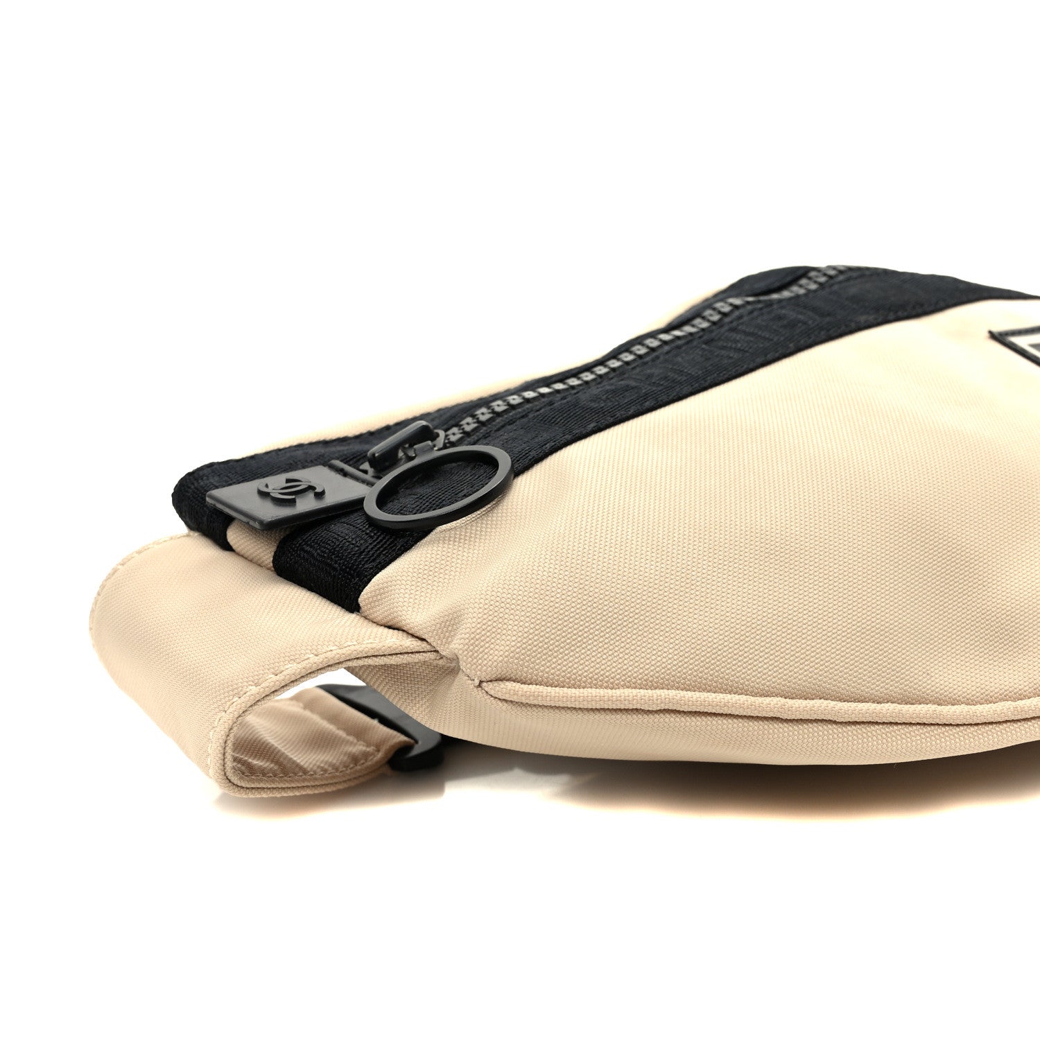 Chanel Nylon Sport Waist Bag Beige 9 of 10