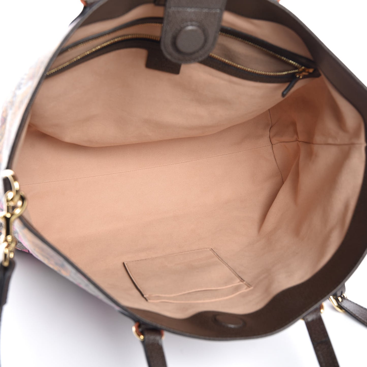 Soft GG Supreme Monogram Bengal Medium Crossbody Tote Beige Pink