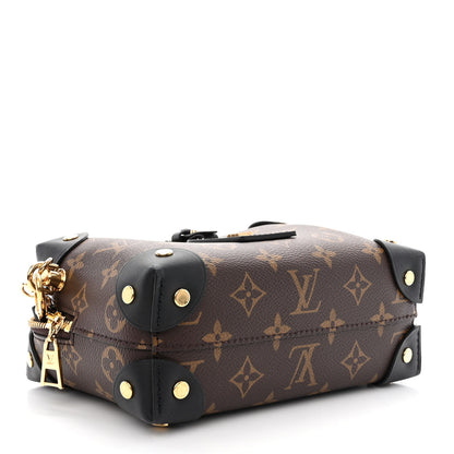 Louis Vuitton Monogram Petite Malle Souple Black 4 of 9