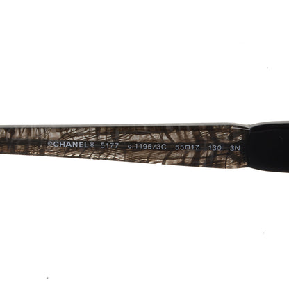 Chanel Tweed Effect CC Sunglasses 5177 Black 4 of 4
