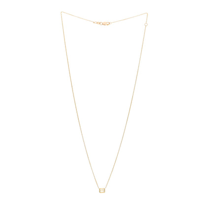 Roberto Coin 18K Yellow Gold Diamond .35ct Diamonds By The Inch Necklace 3 of 4