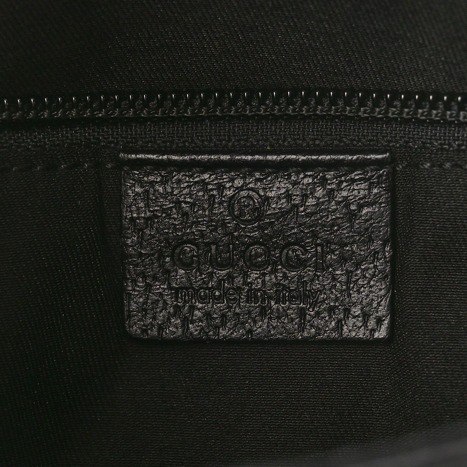 Gucci GG Monogram Messenger Crossbody Bag Black 6 of 9