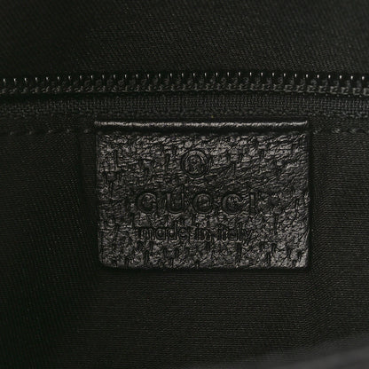 Gucci GG Monogram Messenger Crossbody Bag Black 6 of 9
