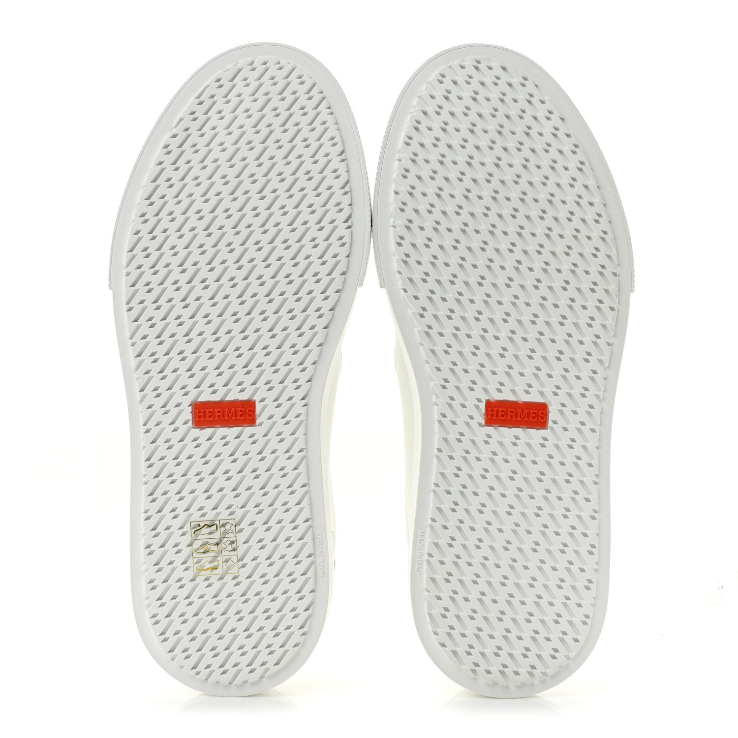 Hermes Calfskin Day Sneakers 37.5 White 6 of 11