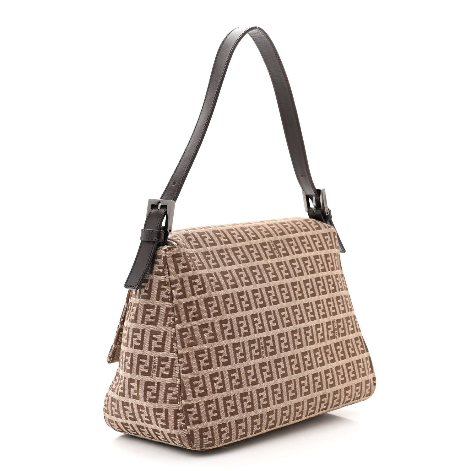 Fendi Zucchino Mama Baguette Brown 3 of 10