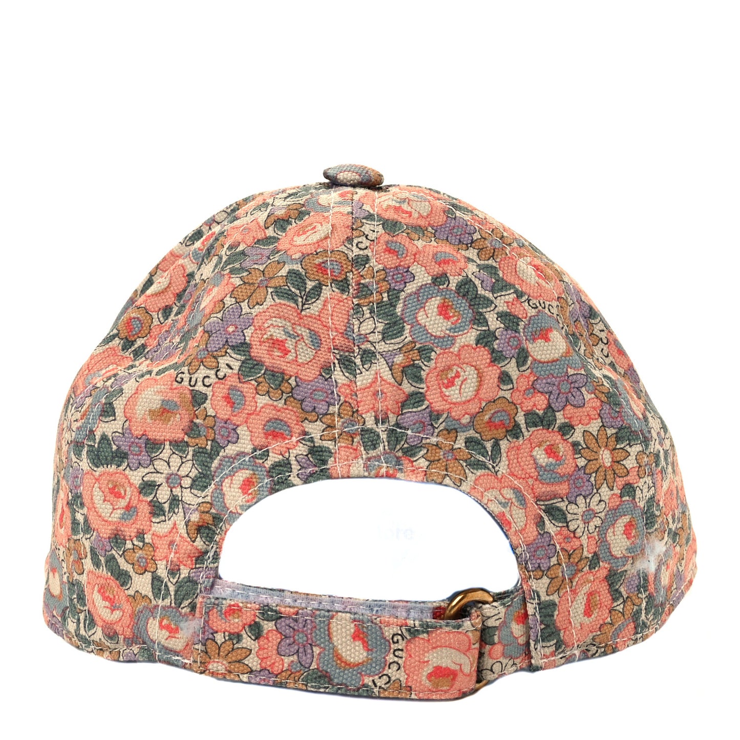 X LIBERTY OF LONDON Canvas Infinity Abbey Baseball XS Hat Perfect Pink Ivory
