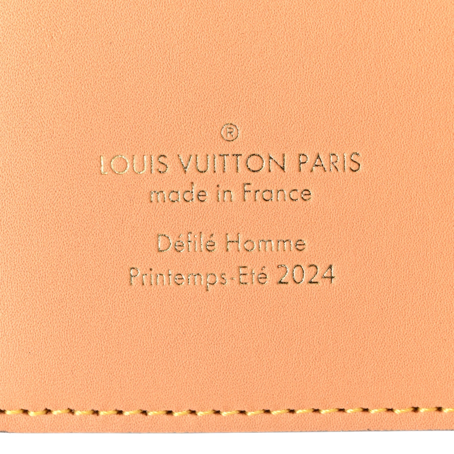 Damier Pop Auguste Notebook Cover Yellow