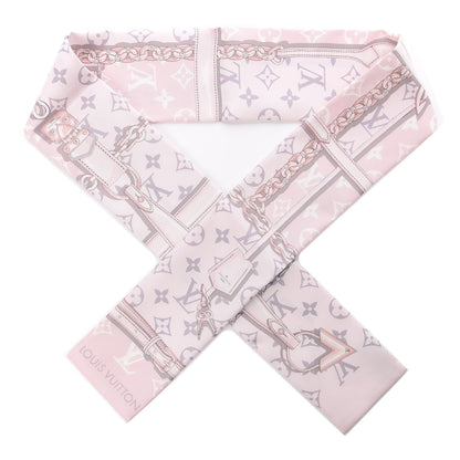 Louis Vuitton Silk Monogram Confidential Bandeau Light Pink 1 of 4