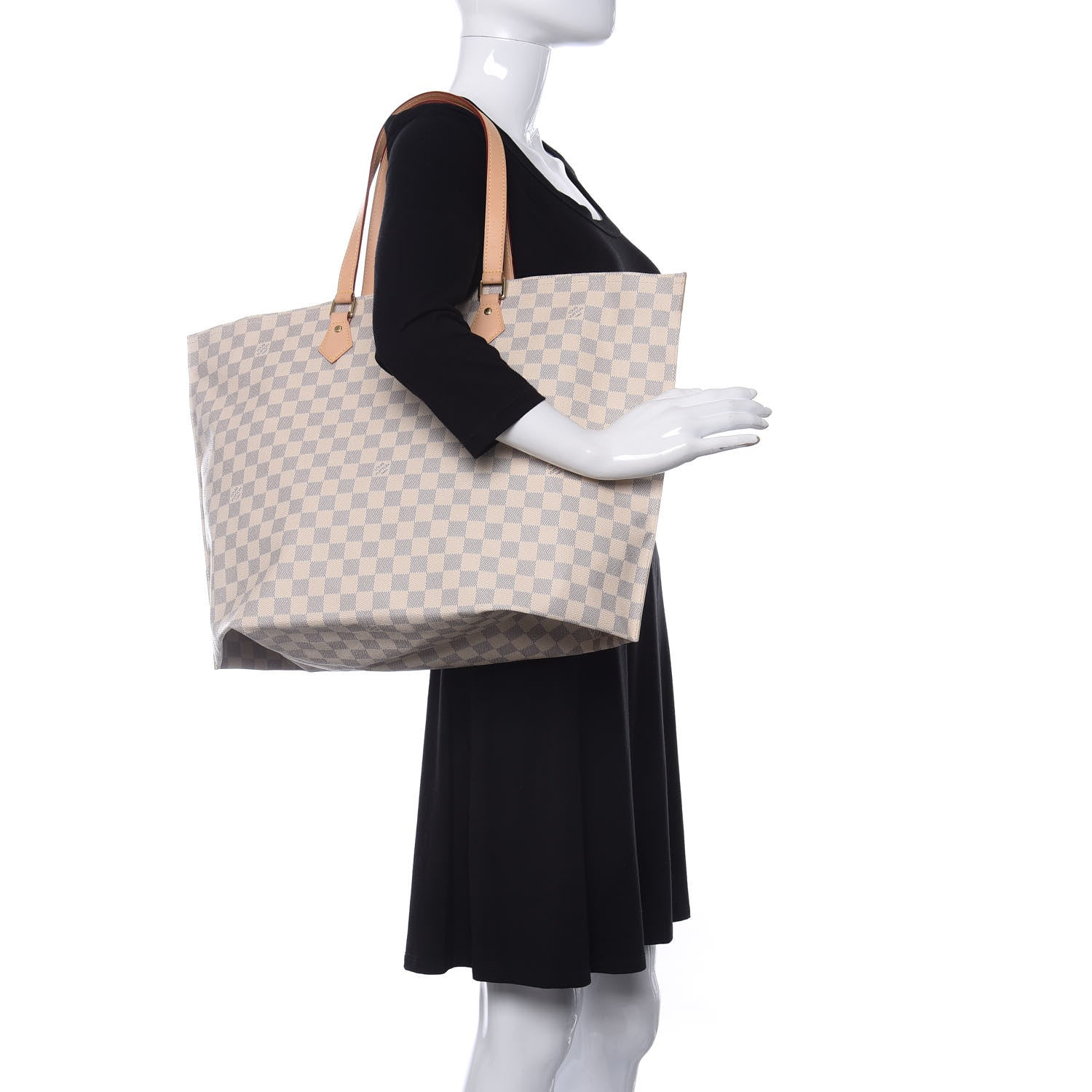Louis Vuitton Damier Azur All-In MM 2 of 9