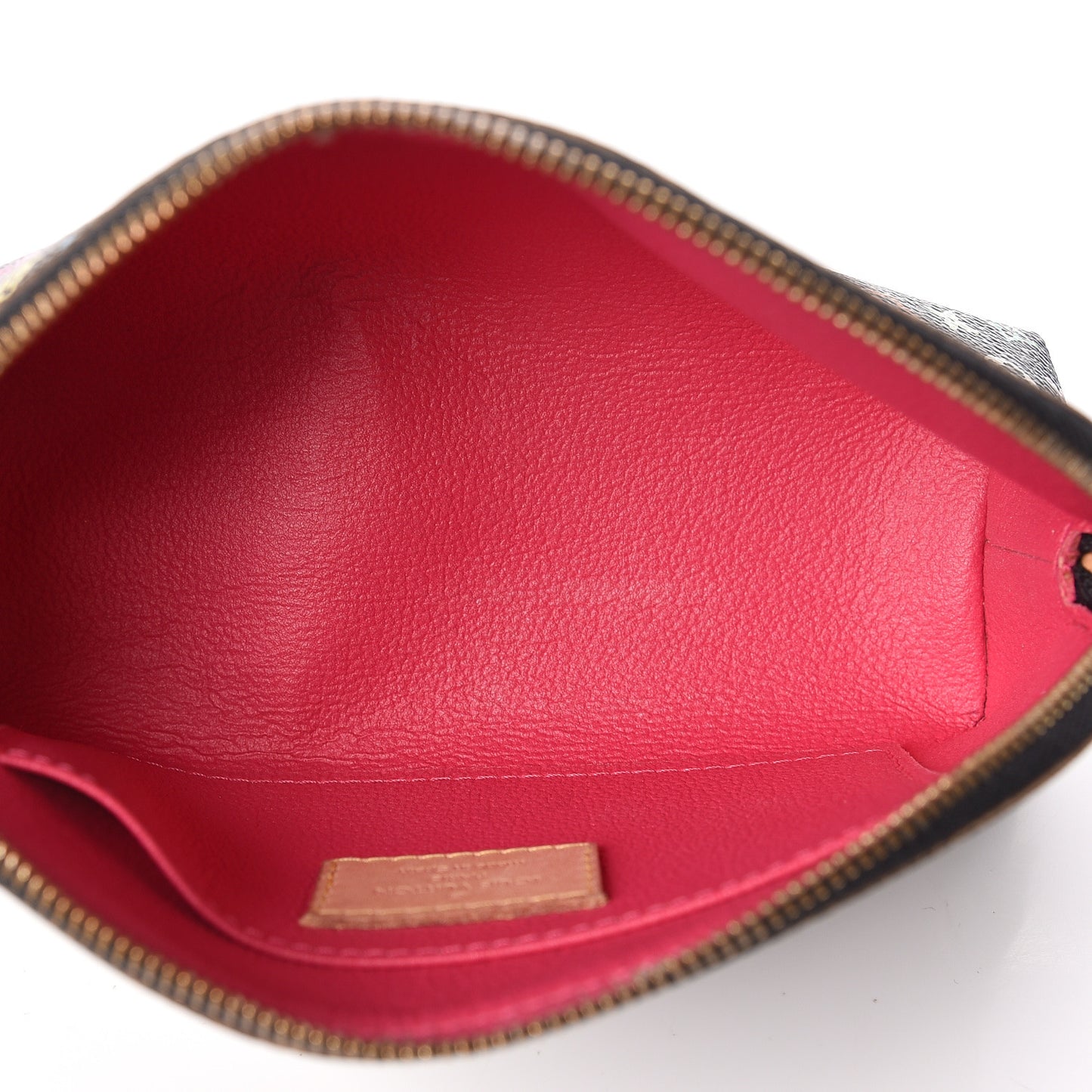 Monogram Multicolor Cosmetic Pouch Black Grenade