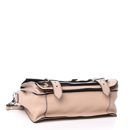 Proenza Schouler Grained Calfskin Medium Contrast Stitch PS1 Satchel Sand 4 of 11