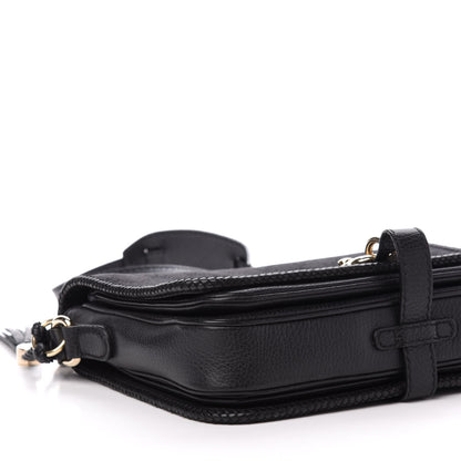 Gucci Monogram Medium Marrakech Messenger Bag Black 9 of 11