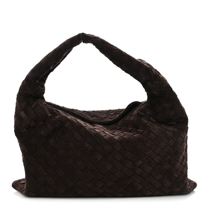 Bottega Veneta Suede Intrecciato Small Hop Fondant 1 of 10