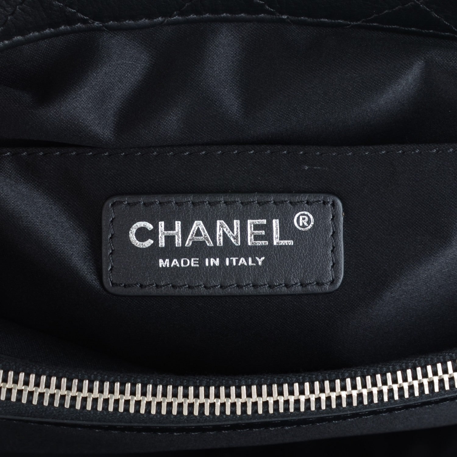 Chanel Calfskin Quilted Large Chic and Soft Shopping Tote Black 6 of 7