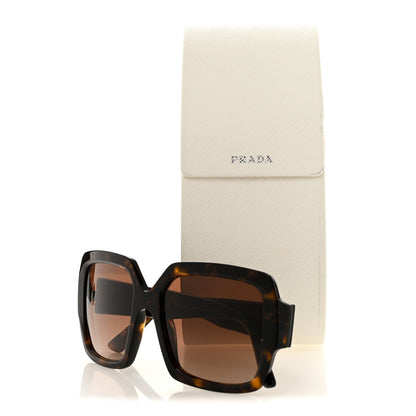 Prada Oversized Monochrome Sunglasses SPR 21X Black Tortoise 7 of 7