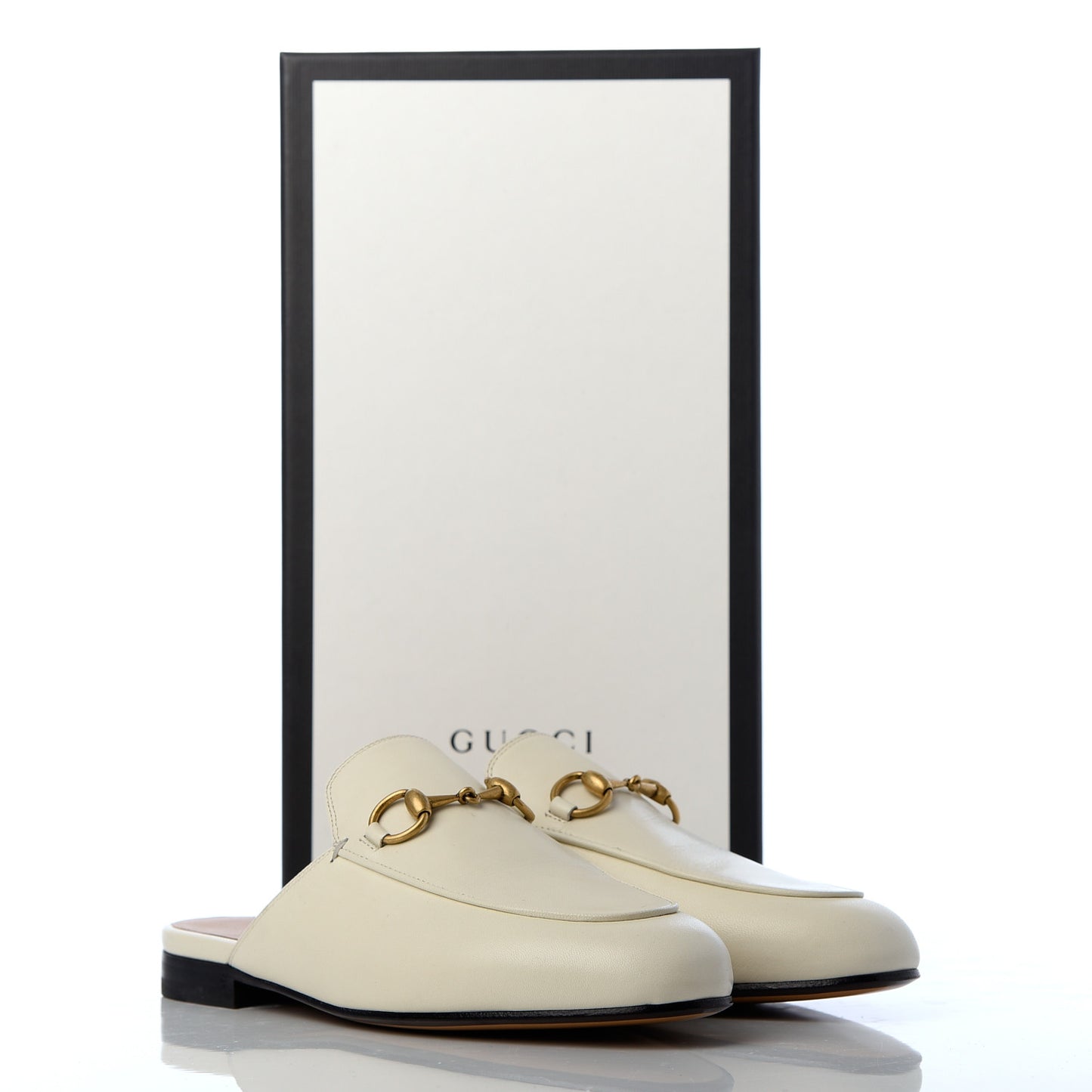 Malaga Kid Womens Princetown Slippers 35.5 Mystic White
