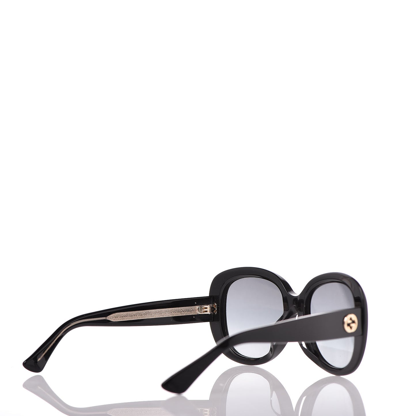 Round Sunglasses GG0140SA Black