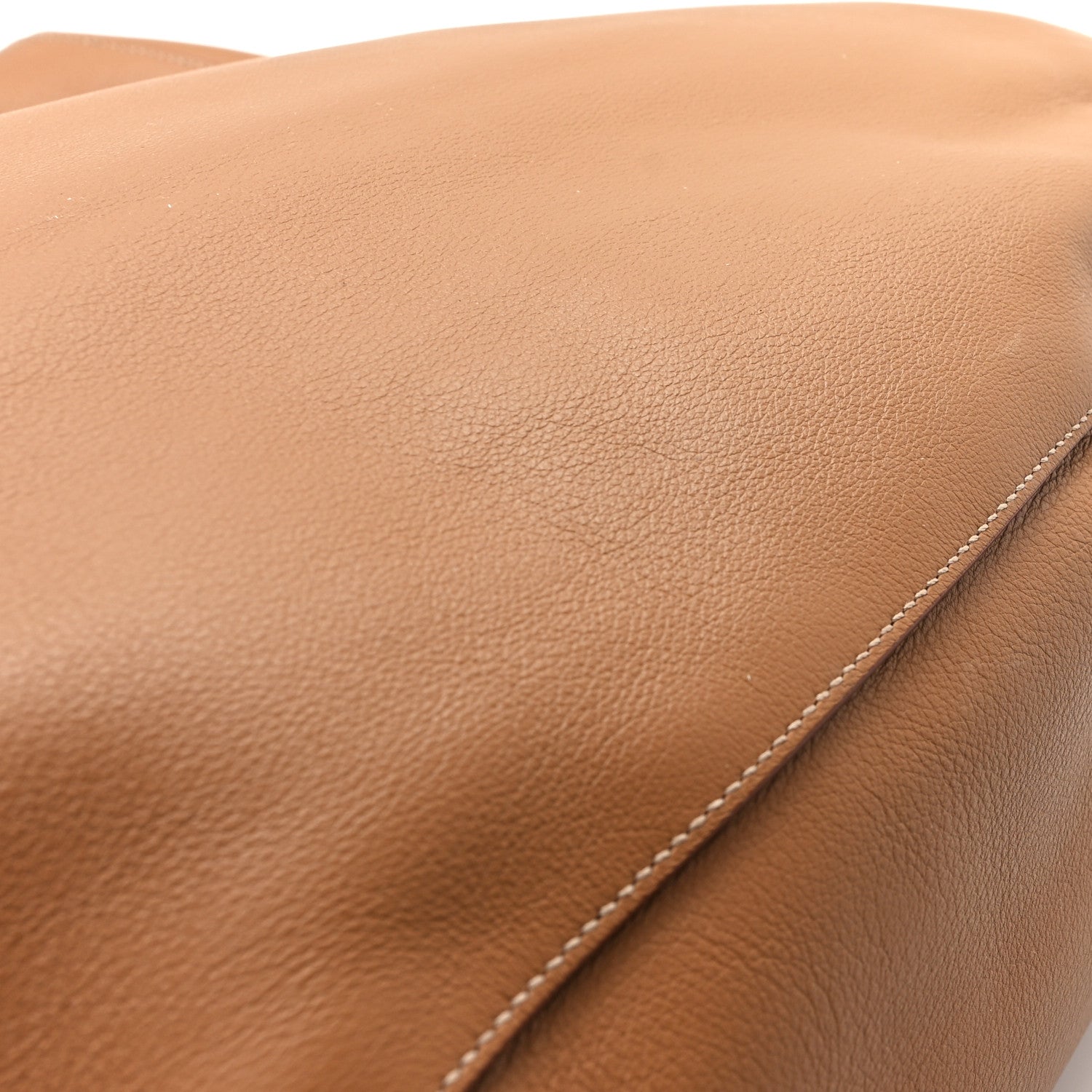 Prada Soft Calfskin Large Shoulder Bag Caramel 10 of 10