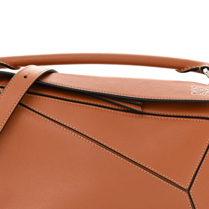 Loewe Calfskin Small Puzzle Bag Tan 7 of 12