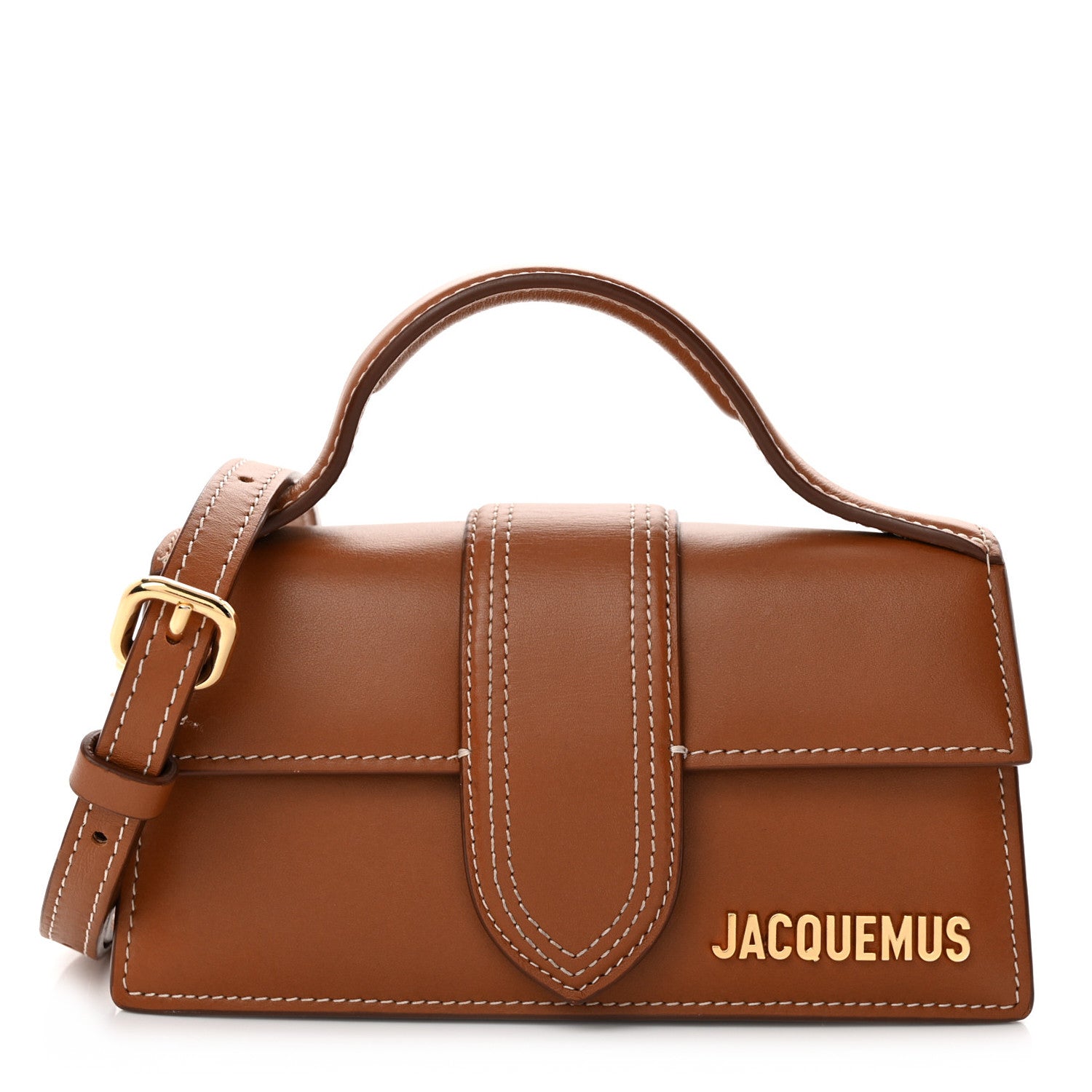 Jacquemus Smooth Calfskin Le Bambino Light Brown 1 of 9